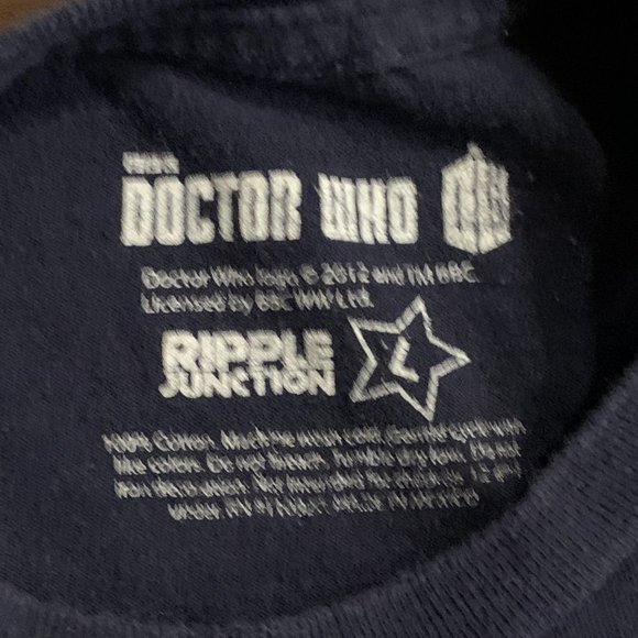 Gently Worn, but Lovingly Cared For, Ripple Junction BBC Doctor Who Tees - Picture 8 of 9